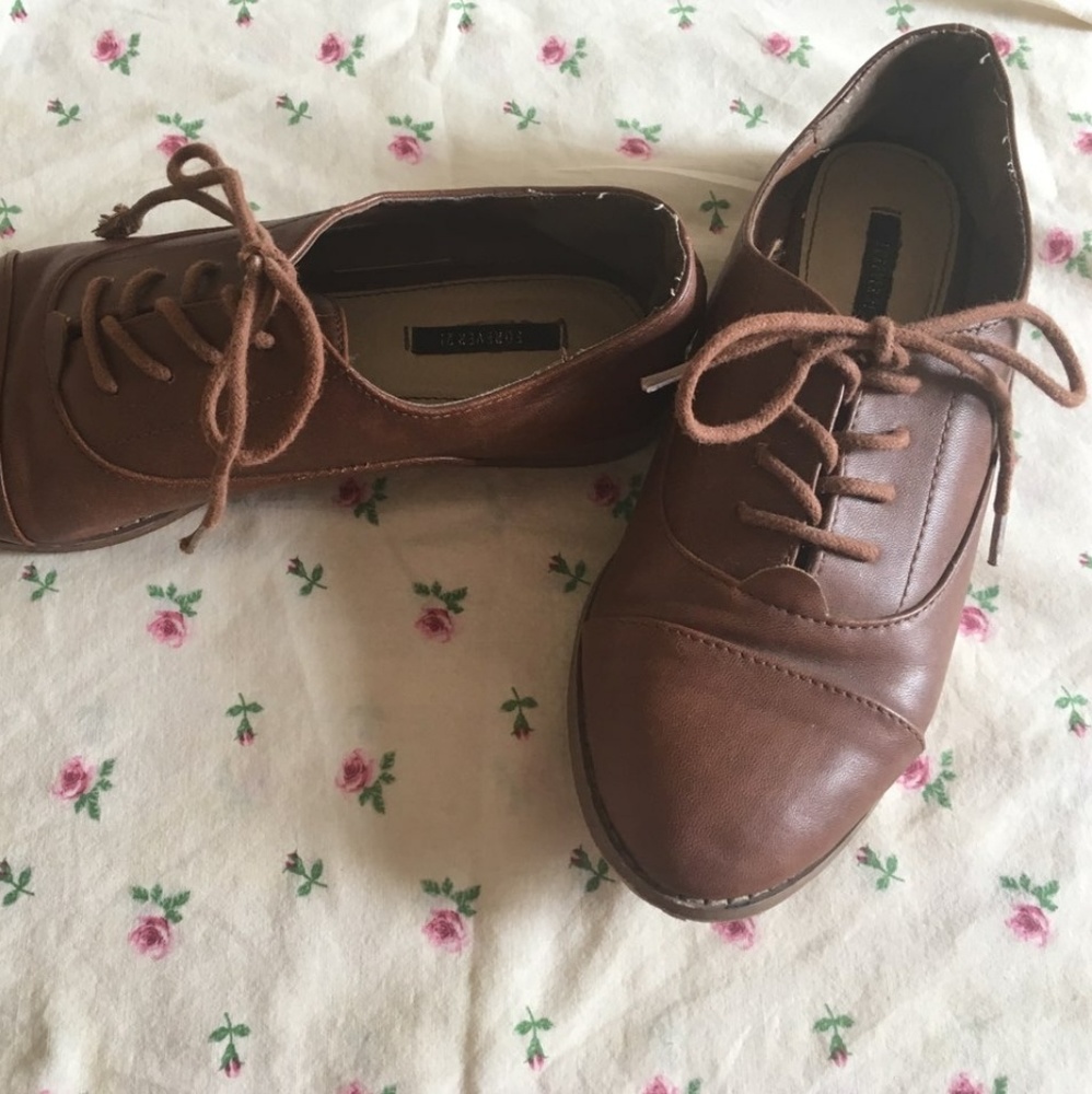Forever 21 Womens Brown Lofer Type Shoes